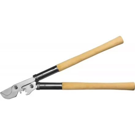 Сучкорез РОСТОК с зубчатым усилителем и деревянными ручками, 550мм 40207_z01 купить в Кургане