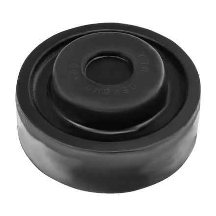 Резиновая опора для подкатного домкрата с прорезью  D 65 мм Matrix 50915 купить в Кургане