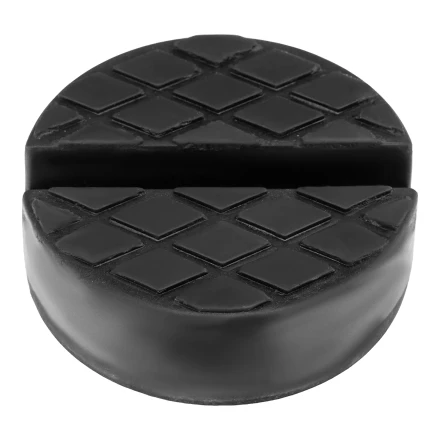 Резиновая опора для подкатного домкрата с прорезью  D 65 мм Matrix 50915 купить в Кургане