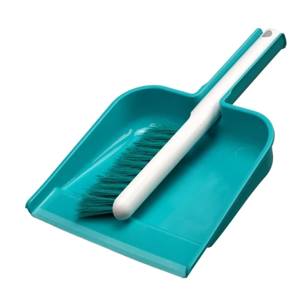 Набор совок с кромкой 300x205 мм и щетка-сметка 275 мм, микс цветов, Home Palisad 93343 купить в Кургане