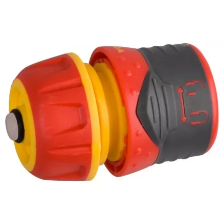 Соединитель GRINDA &quot;Premium&quot; с автостопом и запирающим механизмом, пластмассовый с TPR, 1/2&quot; 8-426431 купить в Кургане