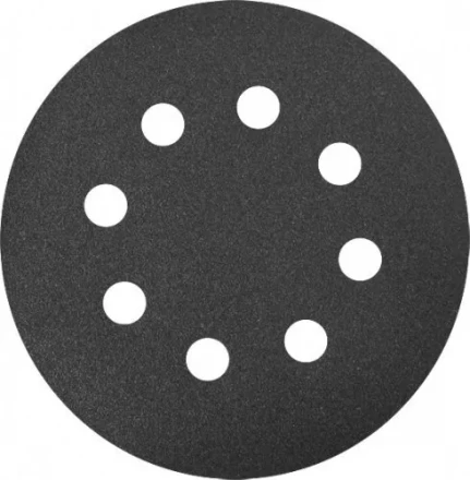 Шлифкруги Ф125 мм К1200 на липучей основе с отверстиями 5 штук для камня Энкор 20218 купить в Кургане