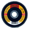 Круг MESSER шлифовальный лепестковый торцевой плоский (электрокорунд) А60(П) 125х22 купить в Кургане