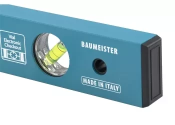 Уровень алюминиевый усиленный 800 мм толщина профессиональный 2 мм 3 глазка  GROSS 33628 купить в Кургане