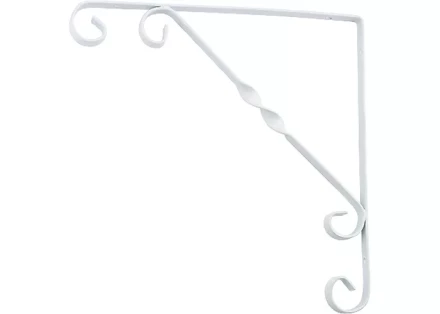 Кронштейн декоративный 150х150 мм белый СИБРТЕХ 94050 купить в Кургане