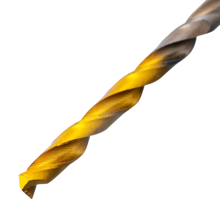 Набор сверл по металлу Denzel 723008, 1-10 мм, Р6М5К8-TiN, Golden Tip, 19 шт купить в Кургане