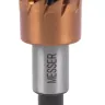 HSS-TiN коронка MESSER  17мм с центр. сверлом и толкающей пружиной для  лист. материала  до 2 мм ц/х купить в Кургане