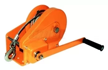 Лебедка ручная с тормозом BHW 1200 канат купить в Кургане