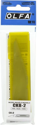 Лезвие OLFA из нержавеющей стали для OL-CK-2, 105х20х1,2мм, 2шт OL-CKB-2 купить в Кургане