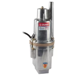 Насос ЗУБР "Родничок" вибрационный, погружной, для чистой воды, 1500 л/ч, напор 60 м, шнур 15 м, 225 Вт ЗНВП-300-15