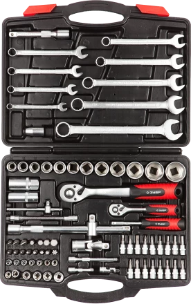 Универсальный набор инструмента 82 предм серия ПРОФЕССИОНАЛ купить в Кургане