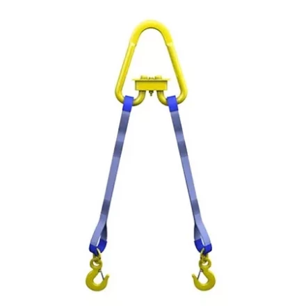Строп текстильный двухветвевой 2СТ 16 т L=3 м SF6 300 мм Звено РТ-3 купить в Кургане