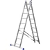 Лестница ЗУБР универсальная, двухсекционная со стабилизатором, 9 ступеней 38821-09 купить в Кургане