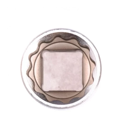 Головка торцевая 22 мм двенадцатигранная CrV под квадрат 1/2 хромированная Stels 13668 купить в Кургане