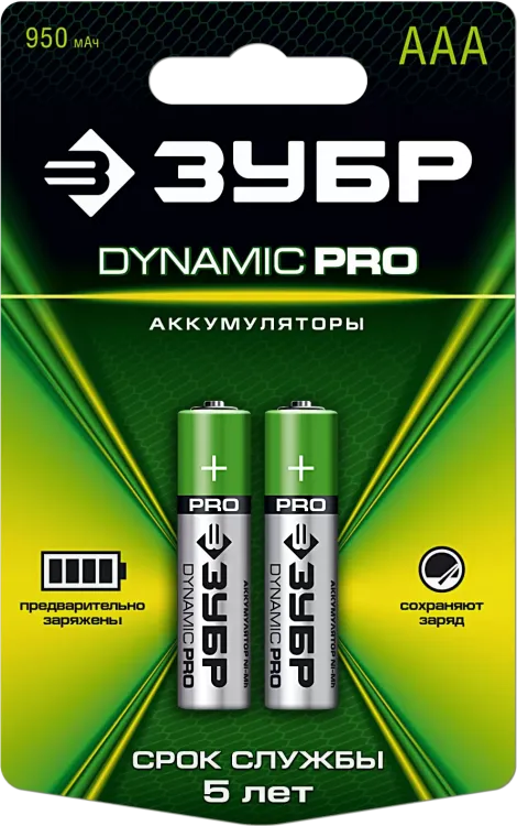 Аккумуляторы DYNAMIC PRO никель-металлгидридные (NiMH) ААА 950мА/ч серия Без серии купить в Кургане