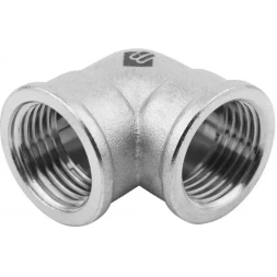 Уголок ЗУБР "ЭКСПЕРТ", никелированная латунь, г/г, 1/2" 51271-G/G-1/2