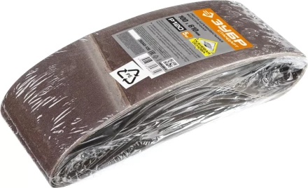 Лента шлифовальная бесконечная ЗУБР &quot;СТАНДАРТ&quot; на тканевой основе, для ЛШМ, P120, 100х610мм, 5 шт 35343-120 купить в Кургане