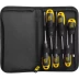 Набор JCB: Отвертки, хромомолибденовая сталь S2, двухкомпонентные рукоятки, магнитный наконечник, 7 предм, чехол JSD019 купить в Кургане