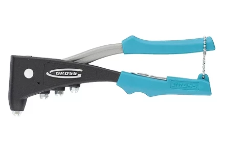 Заклёпочник литой  усиленный заклёпки 2,4-4,8мм GROSS 40403 купить в Кургане