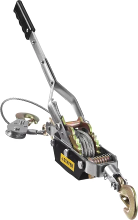 Лебедка STAYER &quot;MAXPull&quot; рычажная, тросовая, 4т/3м 4310-4 купить в Кургане