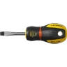 Отвертка STAYER "PROFESSIONAL" "PROTech", двухкомп рукоятка, намагниченная, Cr-Mo, SL5,5x38мм 25131-05-38_z02 купить в Кургане
