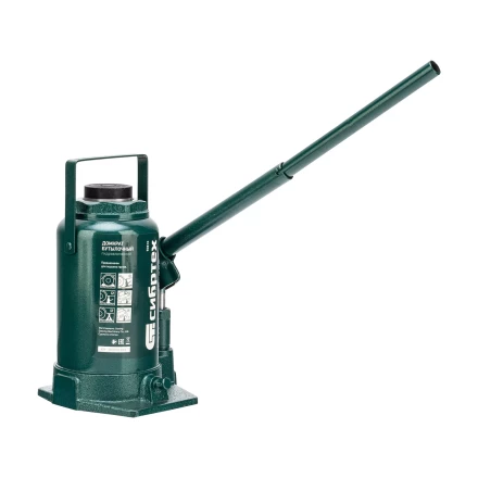 Домкрат гидравлический бутылочный Сибртех 50810, 30 т, 245-385 мм купить в Кургане