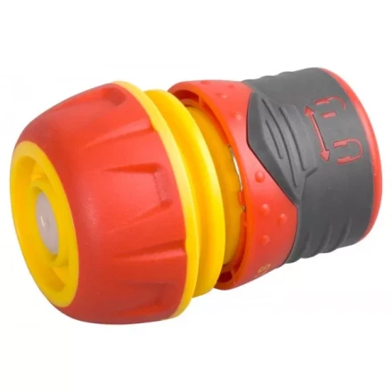 Соединитель GRINDA &quot;Premium&quot; с автостопом и запирающим механизмом, пластмассовый с TPR, 3/4&quot; 8-426432 купить в Кургане