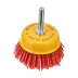 Щетка для дрели Denzel, 65 мм, Чашка, со шпилькой, нейлоновая щетина, 74435 купить в Кургане