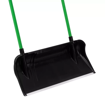 Скрепер для уборки снега Palisad 61689, полипропилен, 710х320х1325 мм, усиленная стальная рукоятка, BASE купить в Кургане