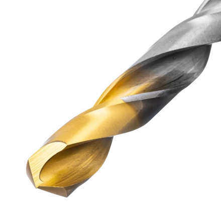 Набор сверл по металлу Denzel 723009, 1-13 мм, Р6М5-TiN, Golden Tip, 25 шт купить в Кургане