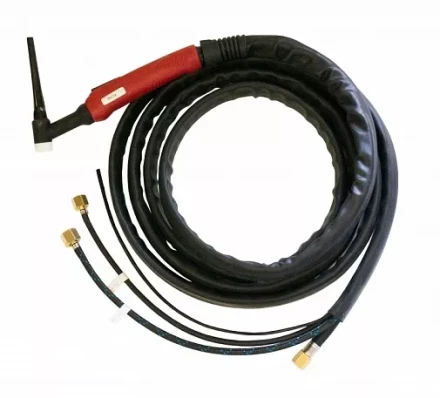 Горелка TIG 18 320A 100% M12x1 1/4G 3/8G 8метра без управляющих разъемов Aurora купить в Кургане