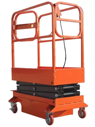 Подъемник ножничный передвижной 240 кг 3,9/5,9 м TOR GTJY DC аккумуляторный 1009040 купить в Кургане