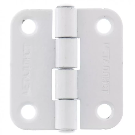 Петля накладная ПН5-40 белая 4 шт Россия 91559 купить в Кургане