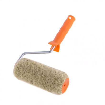 Валик &quot;Фасадные работы&quot; 180 мм ворс 18мм D 48 мм D ручки 8 мм полиакрил полиэстер Сибртех 80174 купить в Кургане