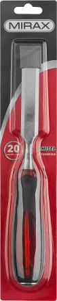 Стамеска MIRAX с двухкомпонентной прозрачной рукояткой, 20мм 1810-20 купить в Кургане
