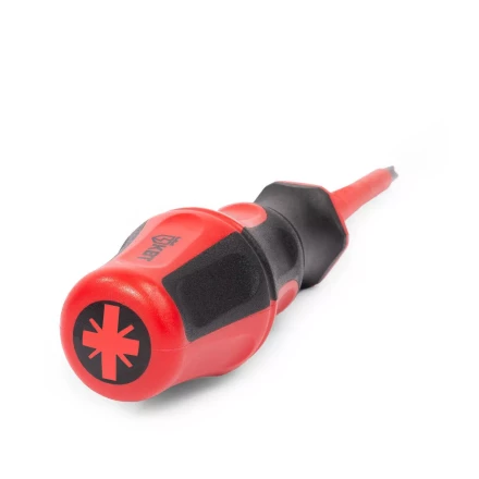 Набор диэлектрических отверток КВТ VDE НИО-15, профиль SL, PH, PZ, PZ/FL и ключи для электрошкафов, 15 предметов (103015) купить в Кургане