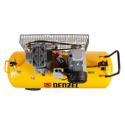 Компрессор воздушный BCI3000-T/200, ременный привод , 3.0 кВт, 200 литров, 530 л/мин Denzel 58119 купить в Кургане