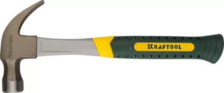 Молоток-гвоздодер 560 г с фиберглассовой рукояткой, KRAFTOOL 20280-560 20280-560 купить в Кургане