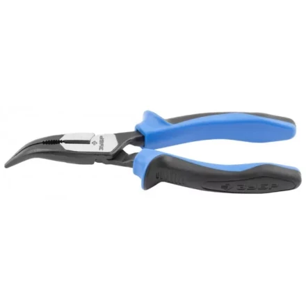 Тонкогубцы ЗУБР &quot;ПРОФЕССИОНАЛ&quot; &quot;ТИТАН&quot; изогнутые, двухкомп рукоятка, увелич передаточное усилие, повышенная износост, 160 мм 2207-4-16 купить в Кургане