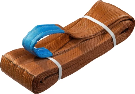 ЗУБР СТП-6/6, коричневый, г/п 6 т, длина 6 м, текстильный петлевой строп (43556-6-6) купить в Кургане