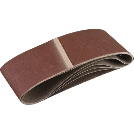 Лента шлифовальная бесконечная ЗУБР &quot;СТАНДАРТ&quot; на тканевой основе, для ЛШМ, P180, 100х610мм, 5 шт 35343-180 купить в Кургане