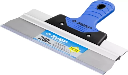 Шпатель ЗУБР &quot;ПРОФЕССИОНАЛ&quot; ФАСАДНЫЙ нержавеющий, 2к ручка. 250мм 10049-25_z03 купить в Кургане