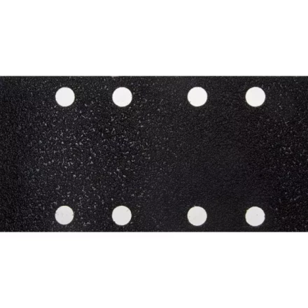 Лист шлиф. универсал. URAGAN &quot;Оптимален для твердых пород дерева&quot; 8 отверстий по линии, для ПШМ, P80, 80х166мм, 50шт 907-22101-080-50 купить в Кургане