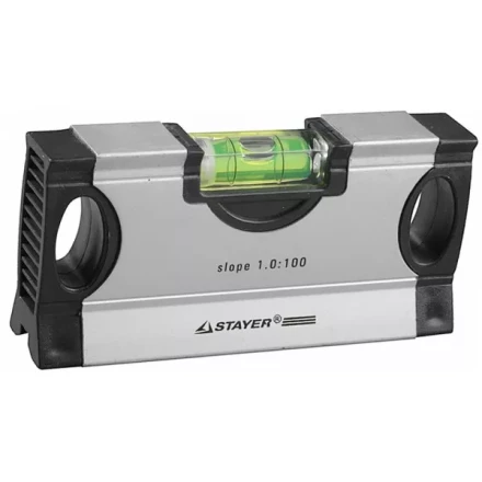 Уровень STAYER &quot;PROFI&quot; МИНИ с уклоном, 1.5:100 34732-1,5 купить в Кургане