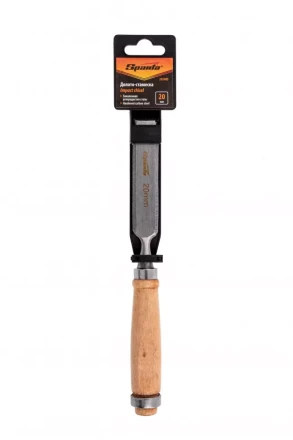 Долото-стамеска 20 мм, деревянная рукоятка// Sparta 242485 купить в Кургане