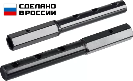 ЗУБР УД-2, НЕХ 23 - круг 30 мм, 2 шт., удлинитель (707107-2) купить в Кургане