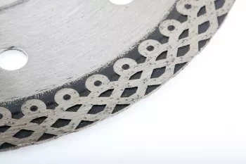 Диск алмазный ф115х22,2мм, тонкий, сплошной, мокрое резание GROSS 73052 купить в Кургане