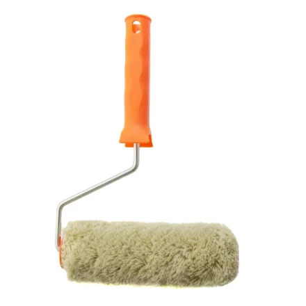 Валик &quot;Фасадные работы&quot;, 180 мм, ворс 18 мм, D 36 мм, D ручки - 6 мм, полиакрил,полиэстер Сибртех 80217 купить в Кургане