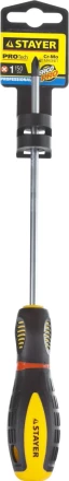 Отвертка STAYER &quot;PROFI&quot; &quot;PROTech&quot;, двухкомп рукоятка, намагниченная, Cr-Mo, PH1x150мм 25132-1-15_z02 купить в Кургане