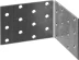 Крепежный угол ЗУБР &quot;МАСТЕР&quot; равносторонний, 60х80х80мм, 1шт 310206-060-080 купить в Кургане